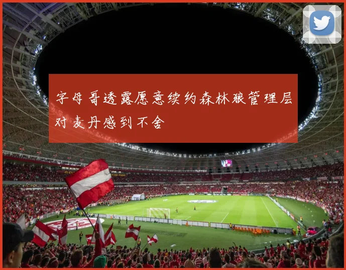 字母哥透露愿意续约森林狼管理层对麦丹感到不舍